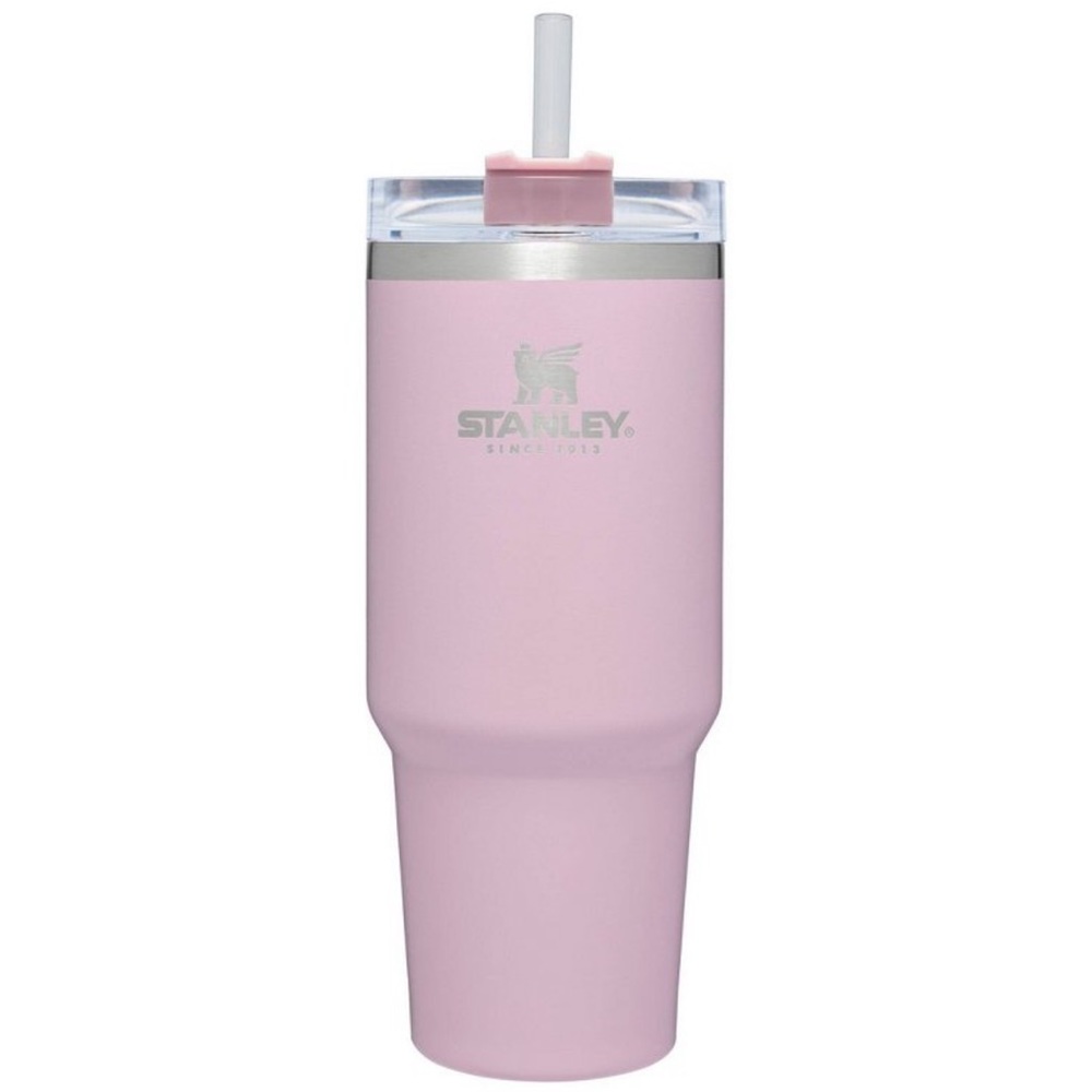 Stanley 30oz Flawless Pink Adventure Stainless Steel Quencher Traveler Tumbler